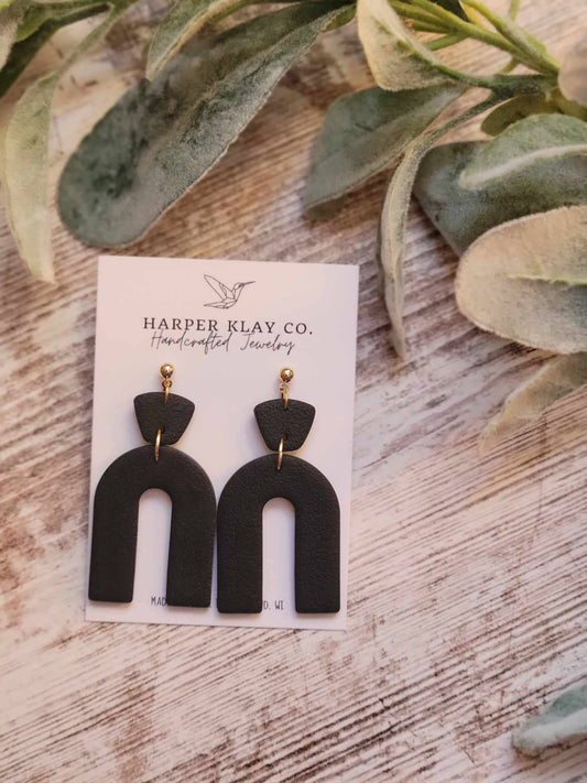 The McKenna Set- Polymer Clay Dangle Earrings