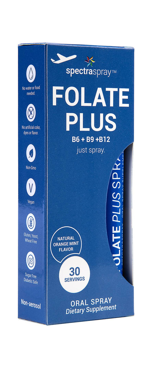 Folate Plus Oral Spray Vitamin - B6 + B9 + B12