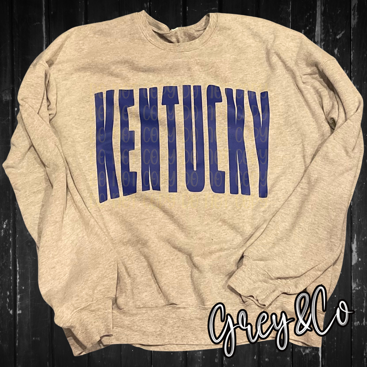 Kentucky Oversized Drop Shoulder Sweater