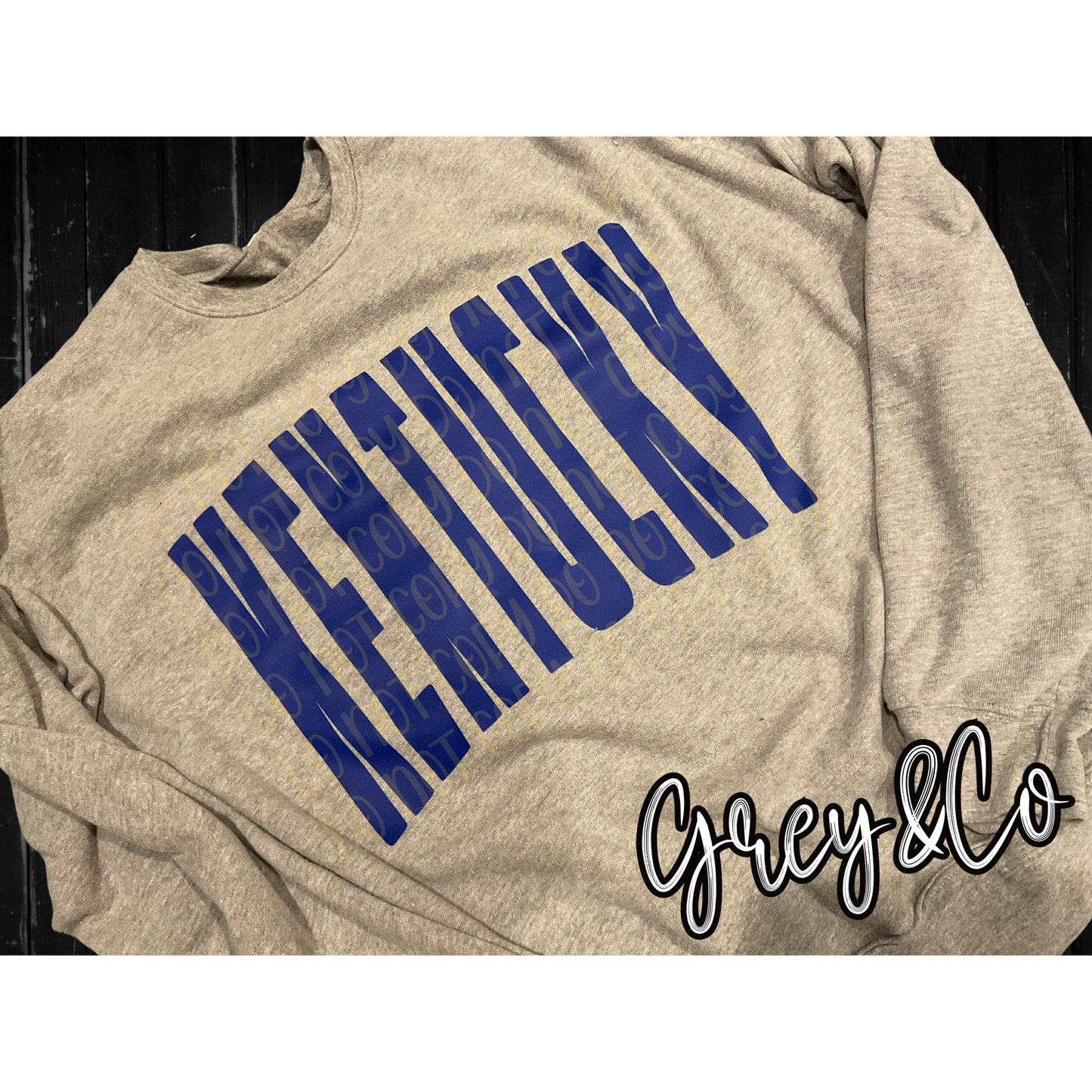 Kentucky Oversized Drop Shoulder Sweater