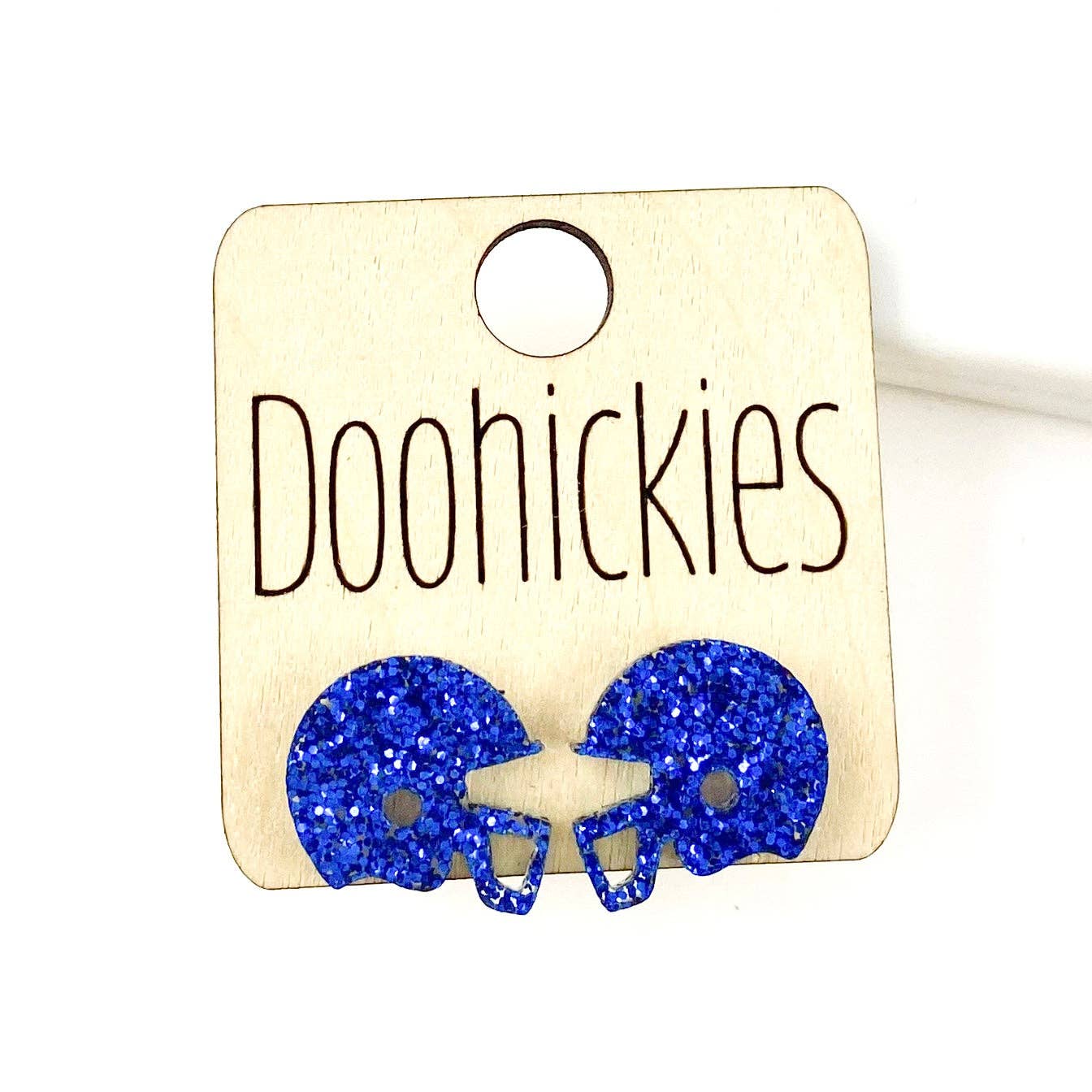 15mm School Spirit Helmet Studs - Custom Spirit Earrings