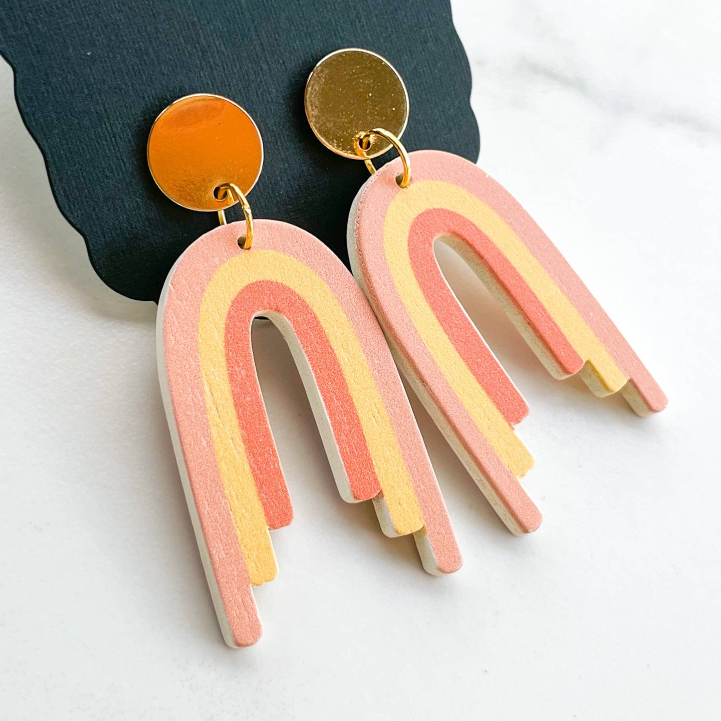 Peach Burst Rainbows