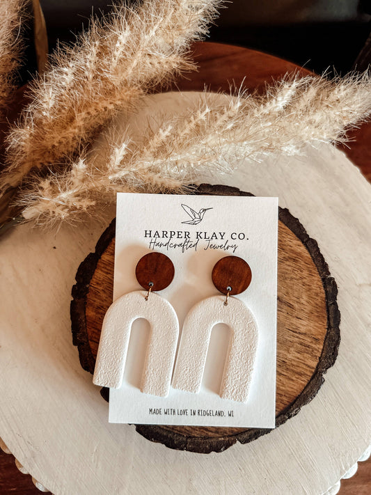 The Becky Set-Polymer Clay Dangle Earrings