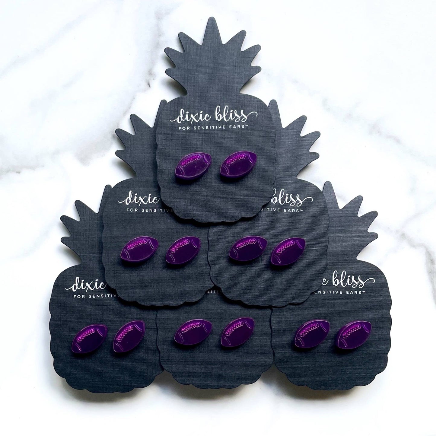 Football Sport Team Stud Earrings - 12 colors!