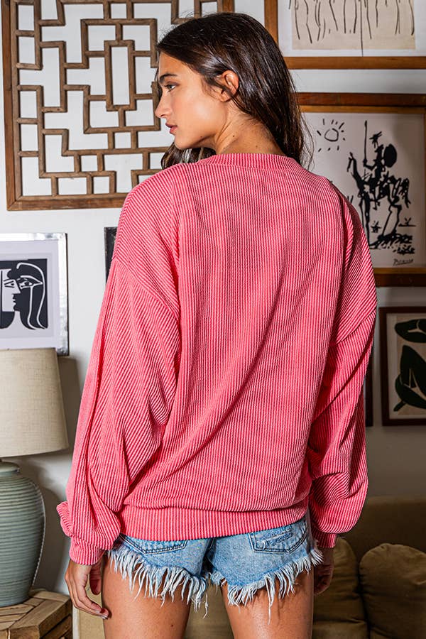 T1770M 'KENTUCKY' Comfy Oversize Graphic Sweatshirt, Gameday