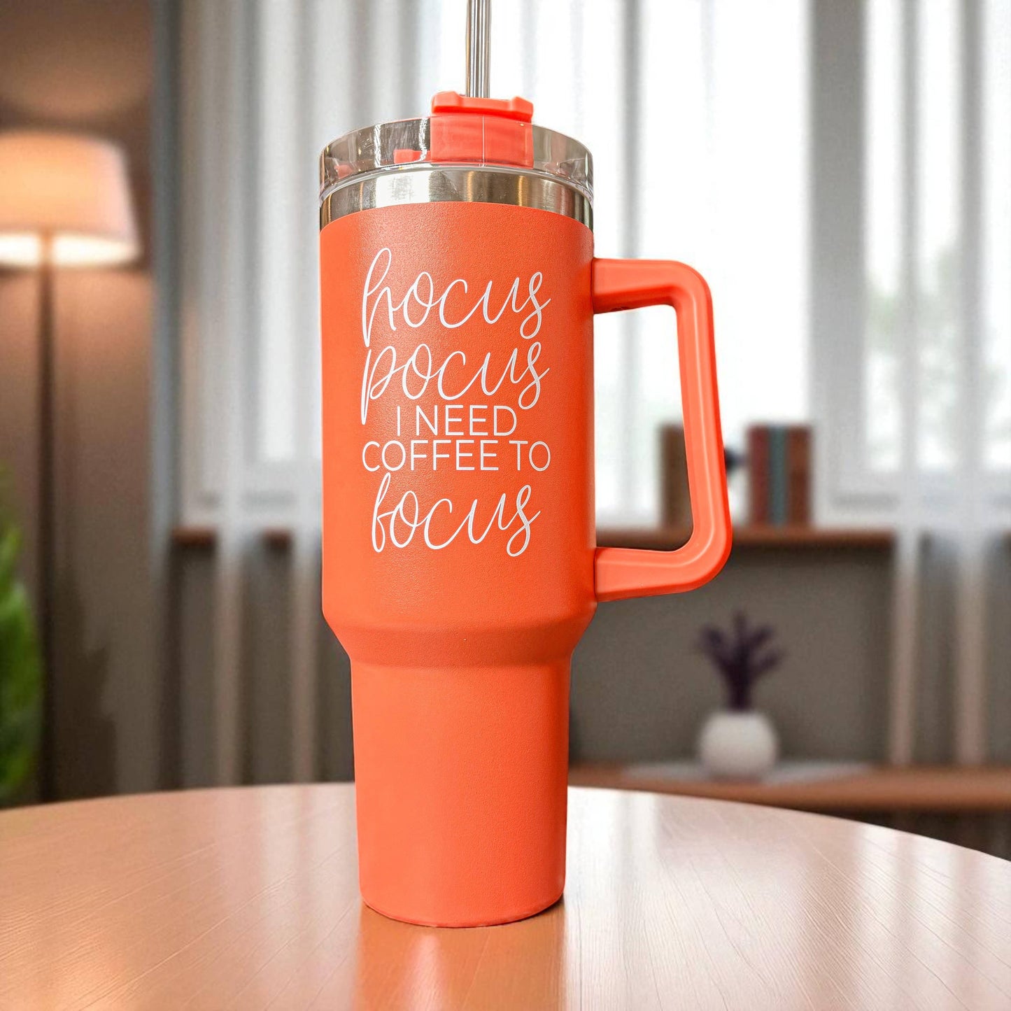 Halloween Tumblers 40 oz, Hocus Pocus Coffee Mugs for Fall