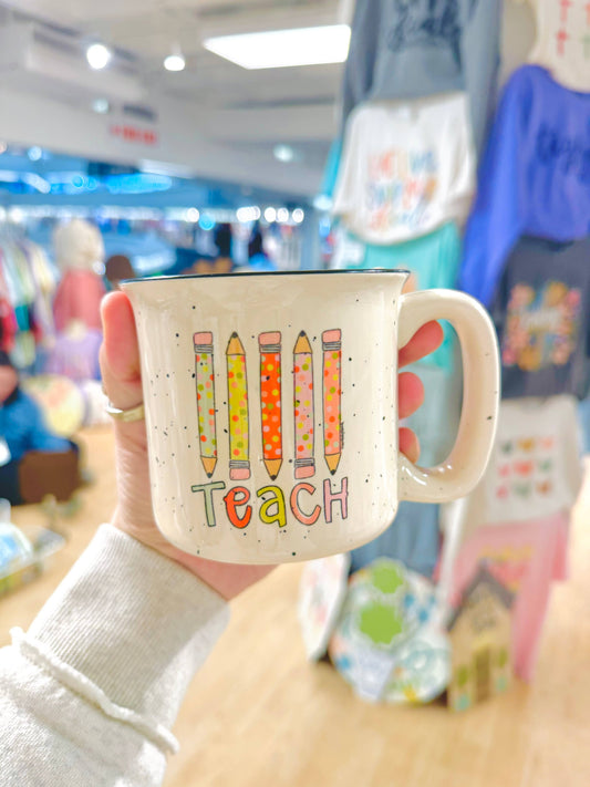 Teach Pencil Mug
