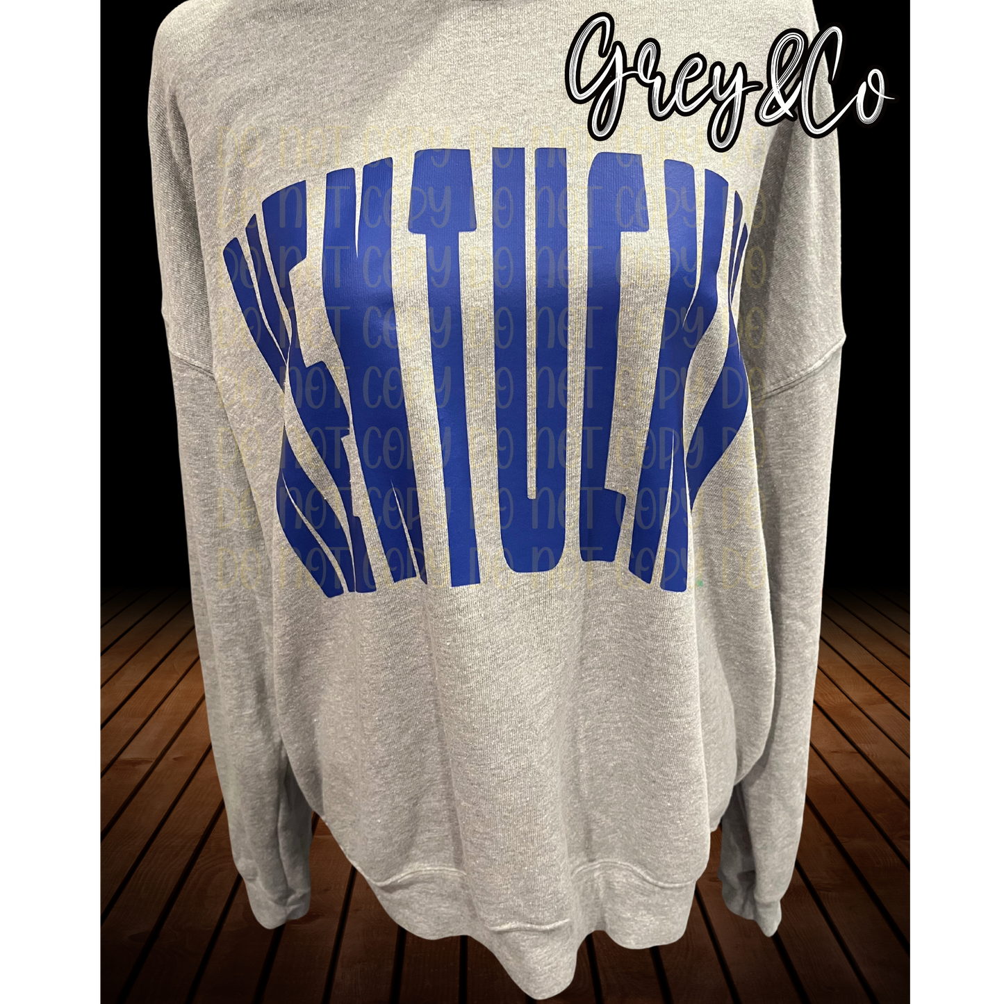 Kentucky Oversized Drop Shoulder Sweater
