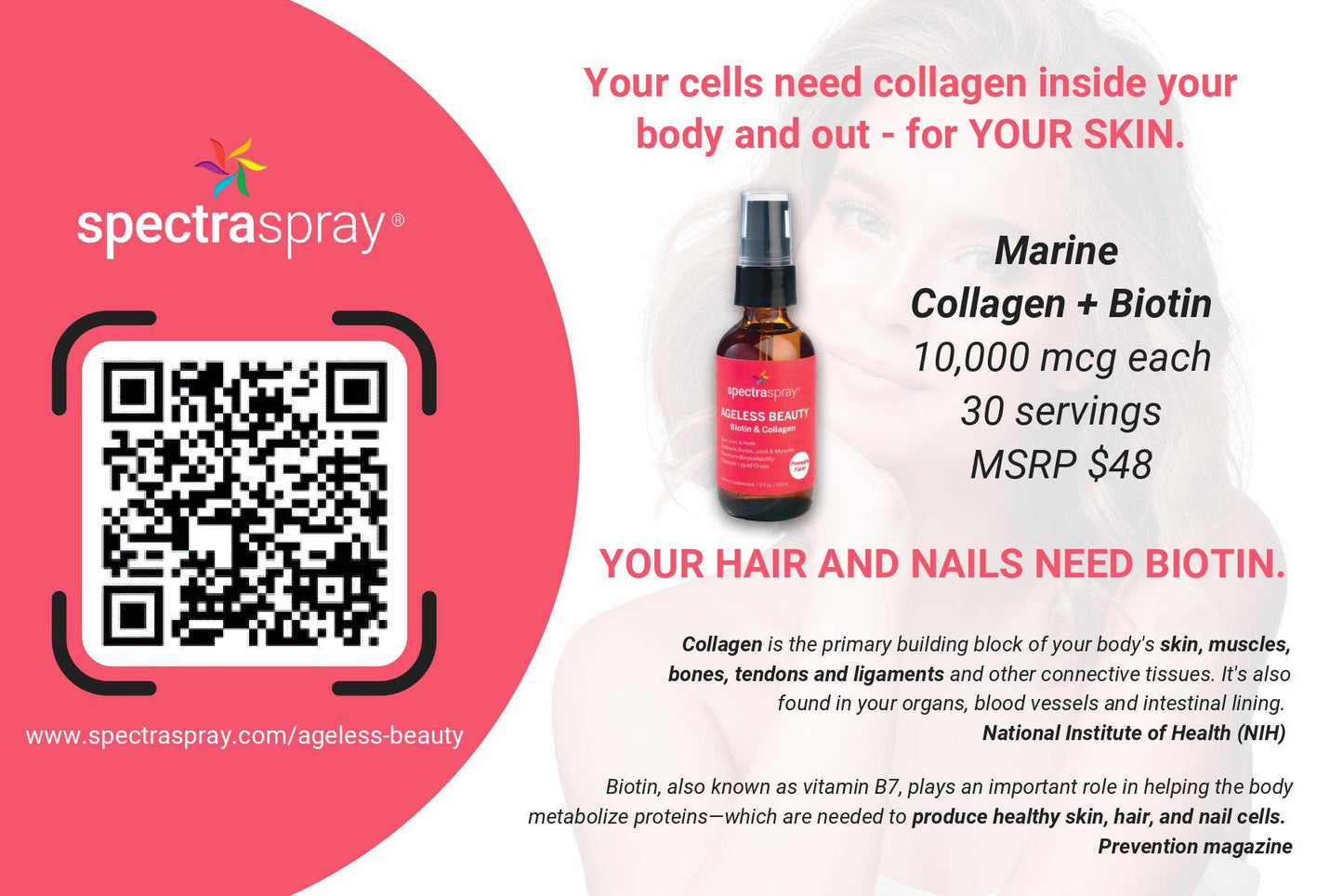 Ageless Beauty - Biotin & Collagen Oral Drops