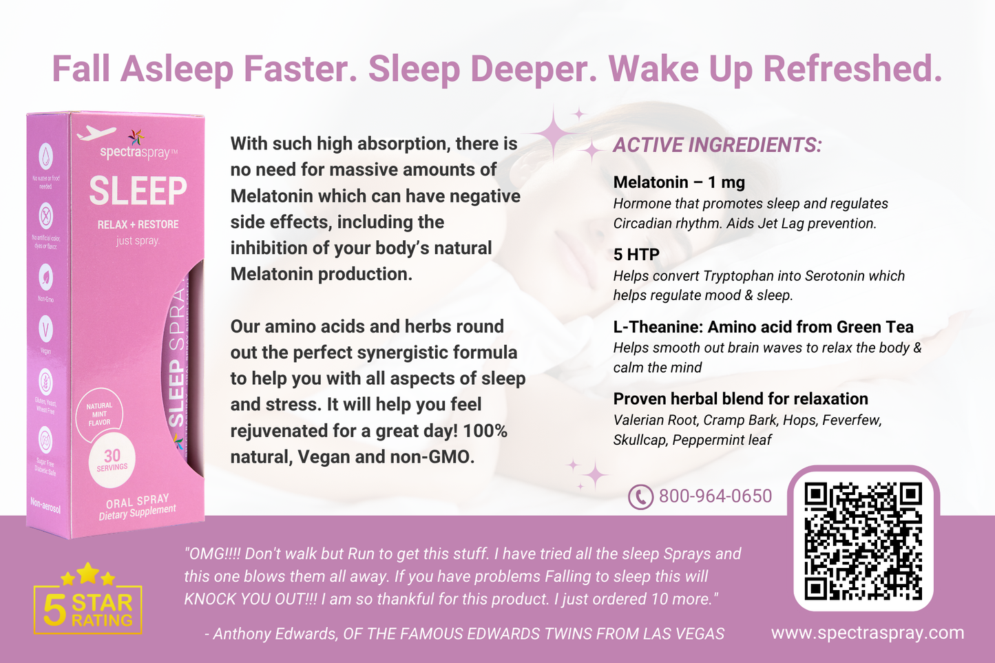 Sleep Oral Spray Supplement