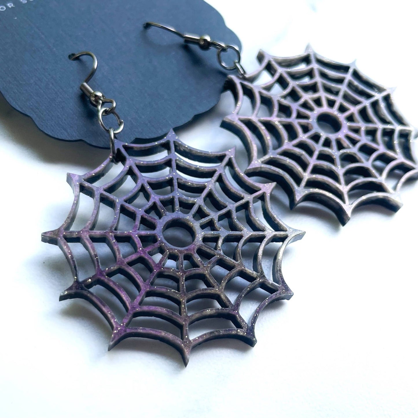 Spider Webs in Magic Mist
