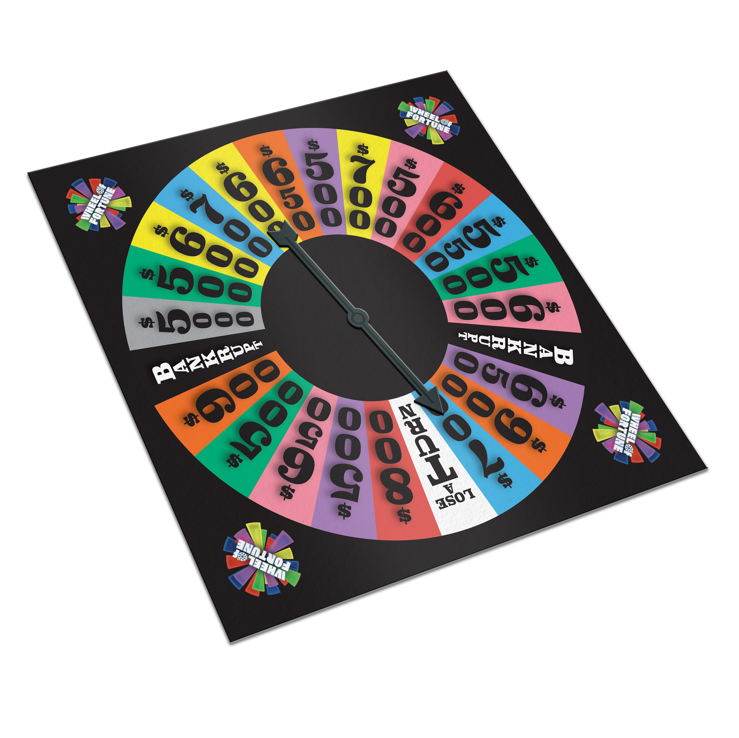 Wheel of Fortune Game Box Cube