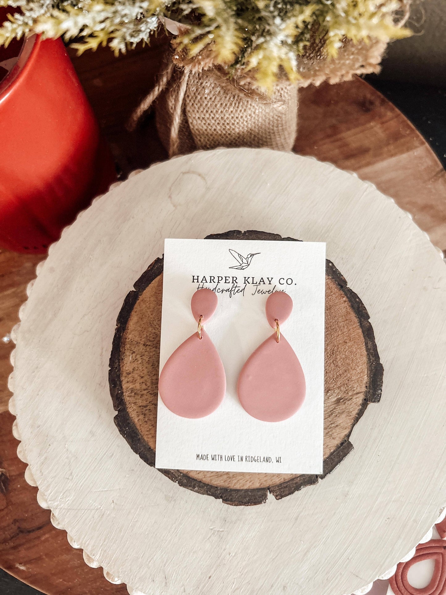 The Harper Set- Polymer Clay Dangle Earrings