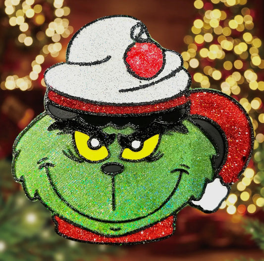 The Mean One Christmas Mug Car Freshie
