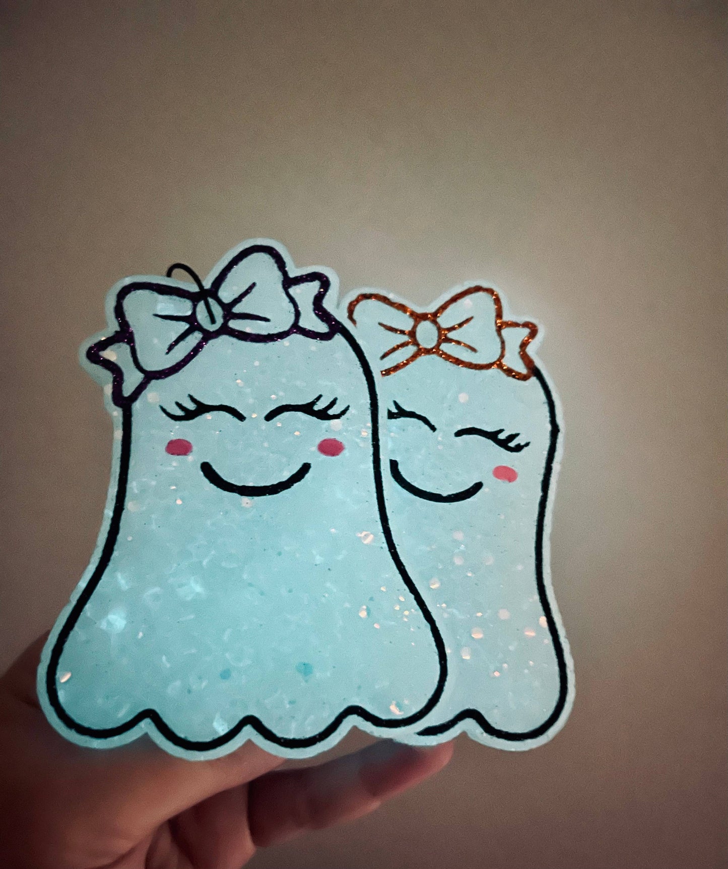 GLOW Ghost Car Freshie