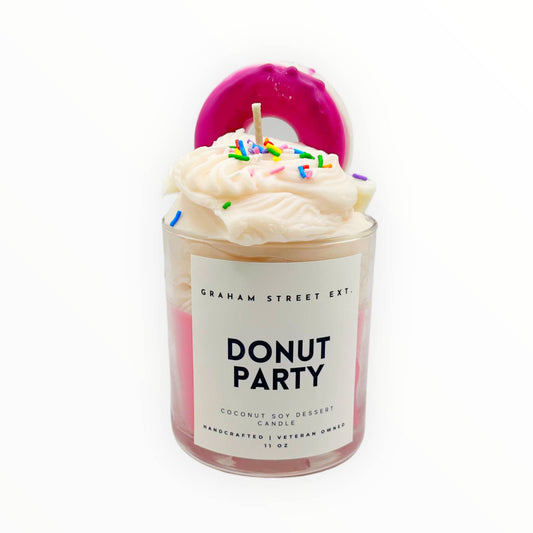 Donut Party Dessert  Candle