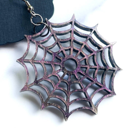 Spider Webs in Magic Mist