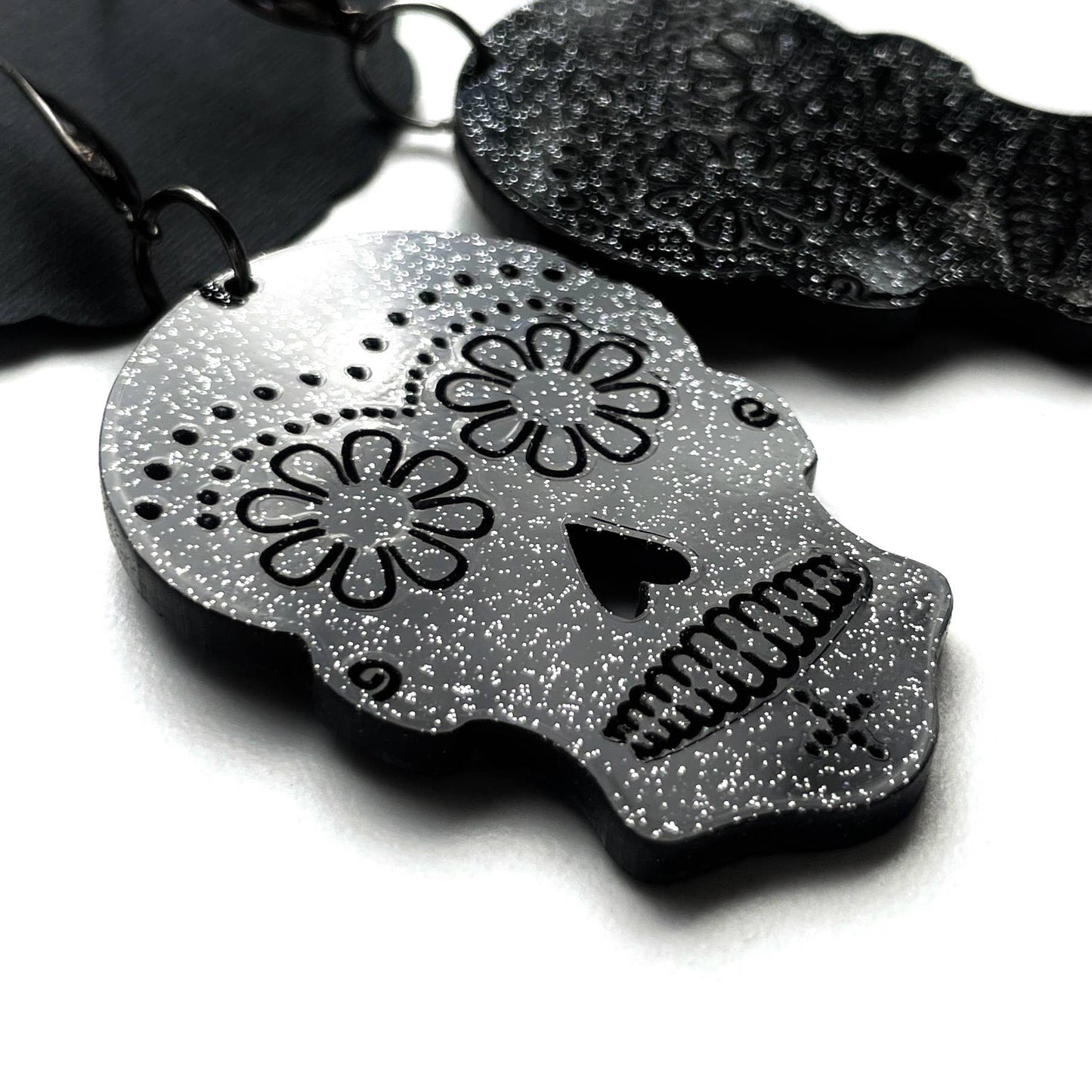 Sugar Skull Mary in Black