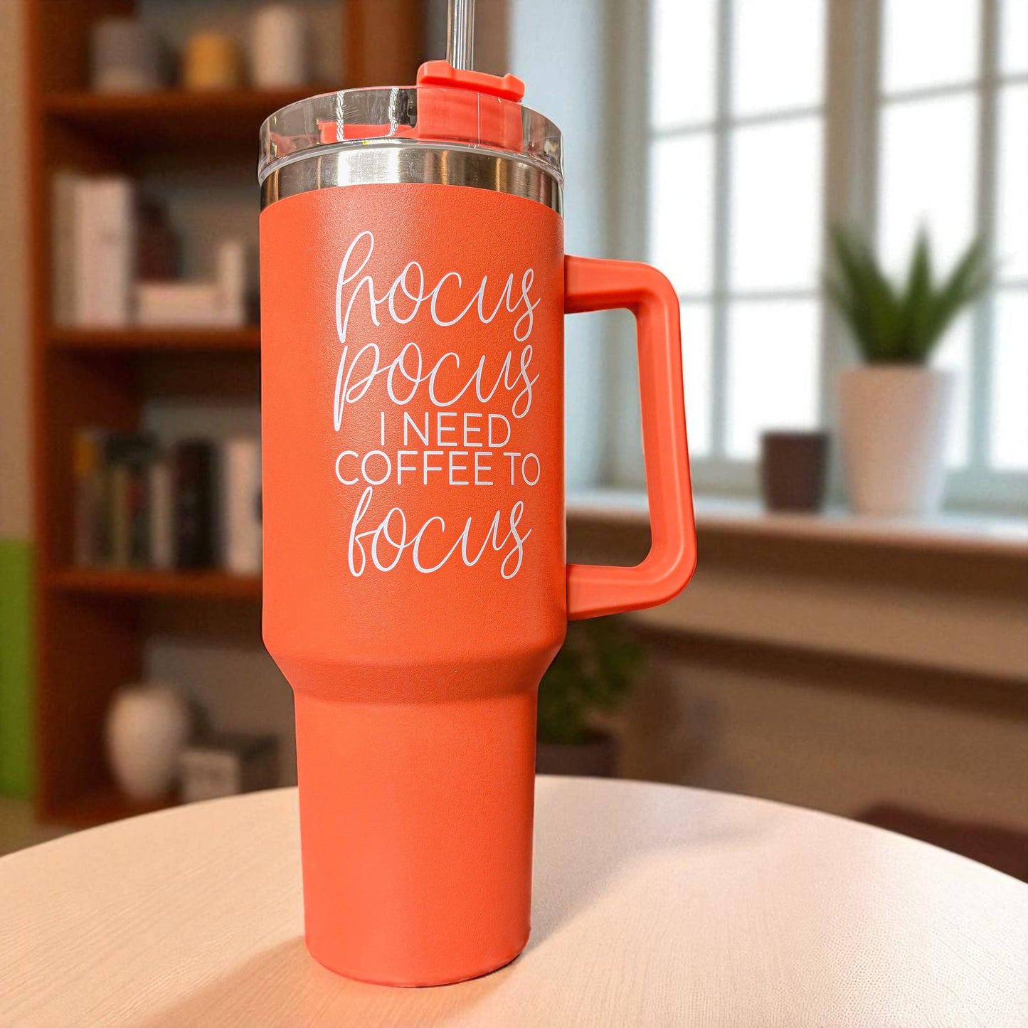 Halloween Tumblers 40 oz, Hocus Pocus Coffee Mugs for Fall