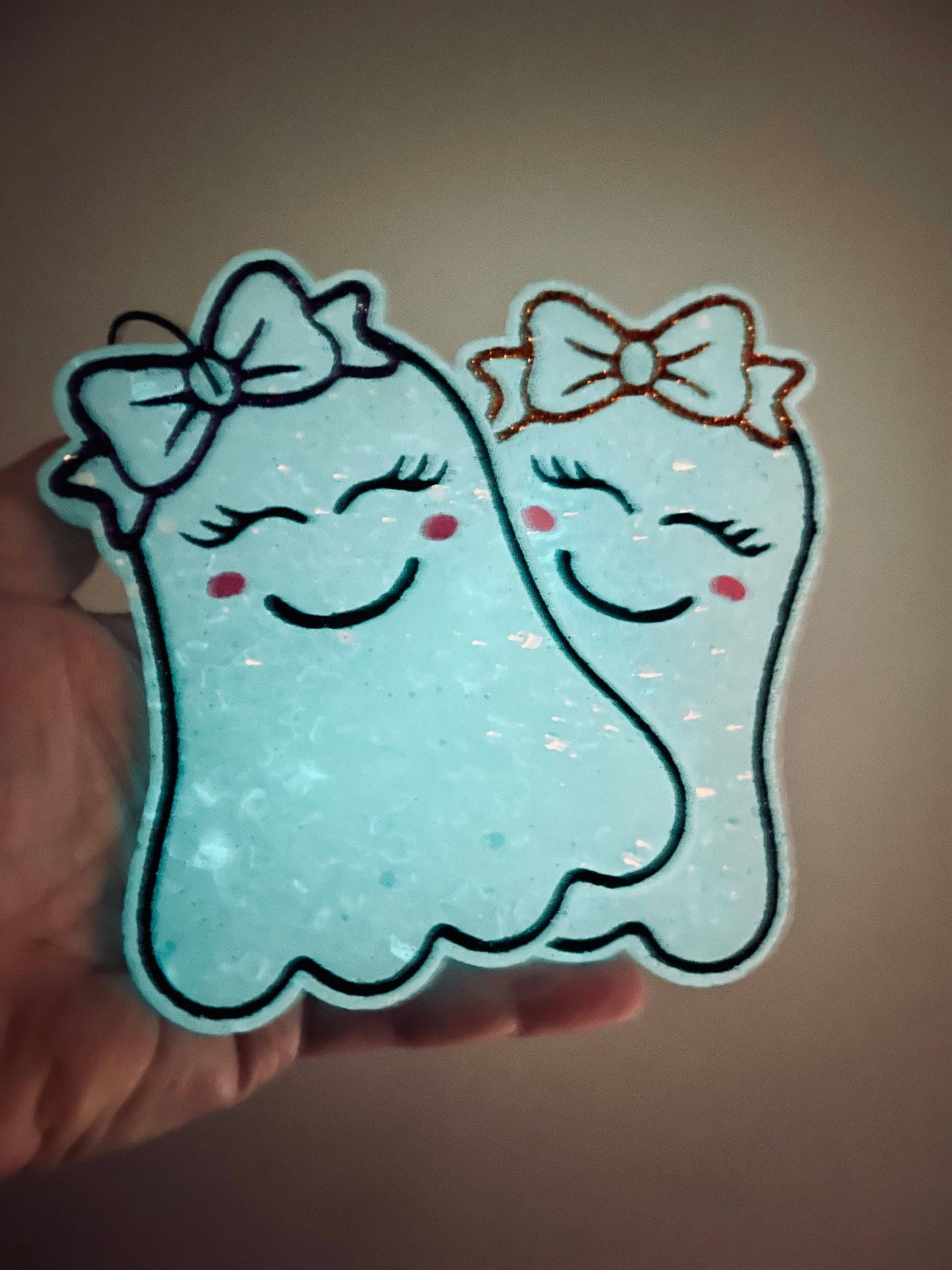 GLOW Ghost Car Freshie