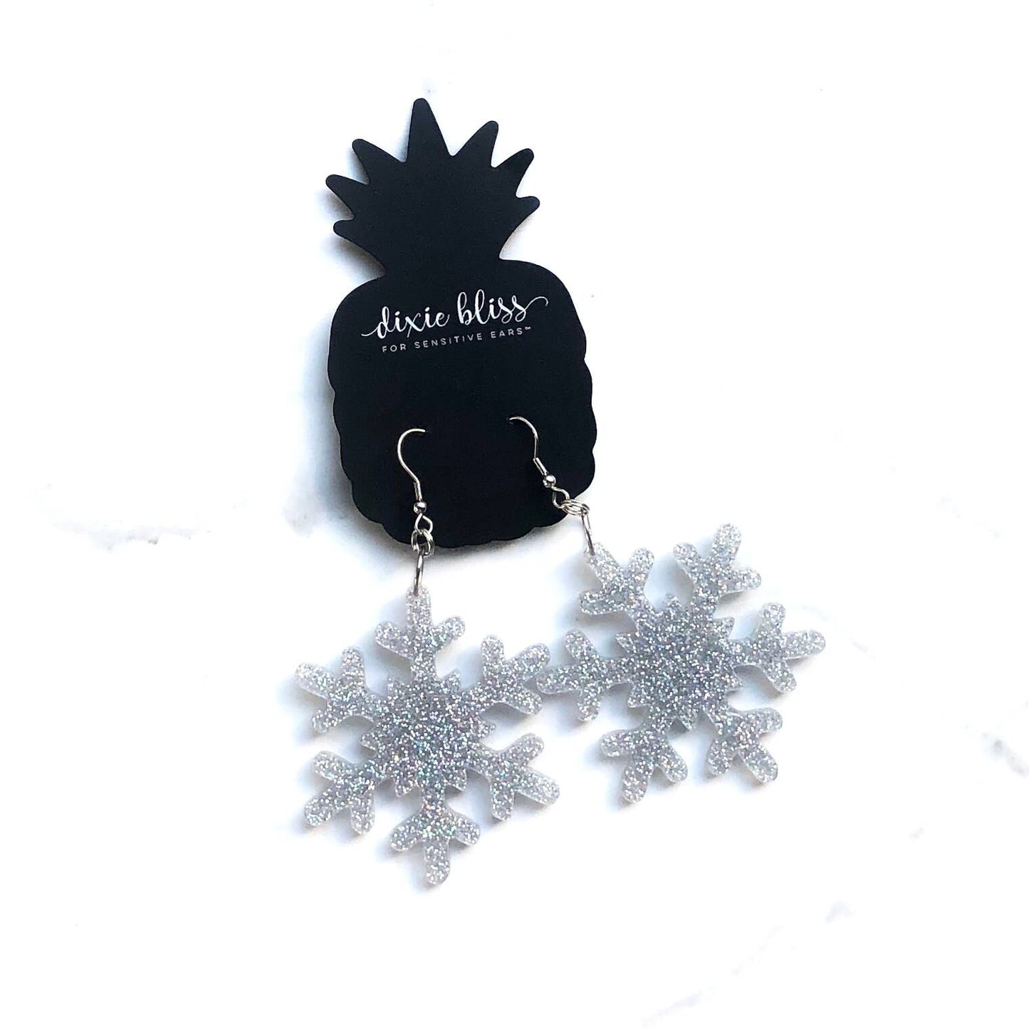 Snowflakes in Holo Silver