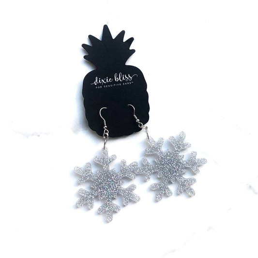 Snowflakes in Holo Silver