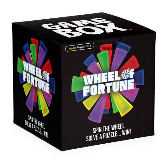 Wheel of Fortune Game Box Cube