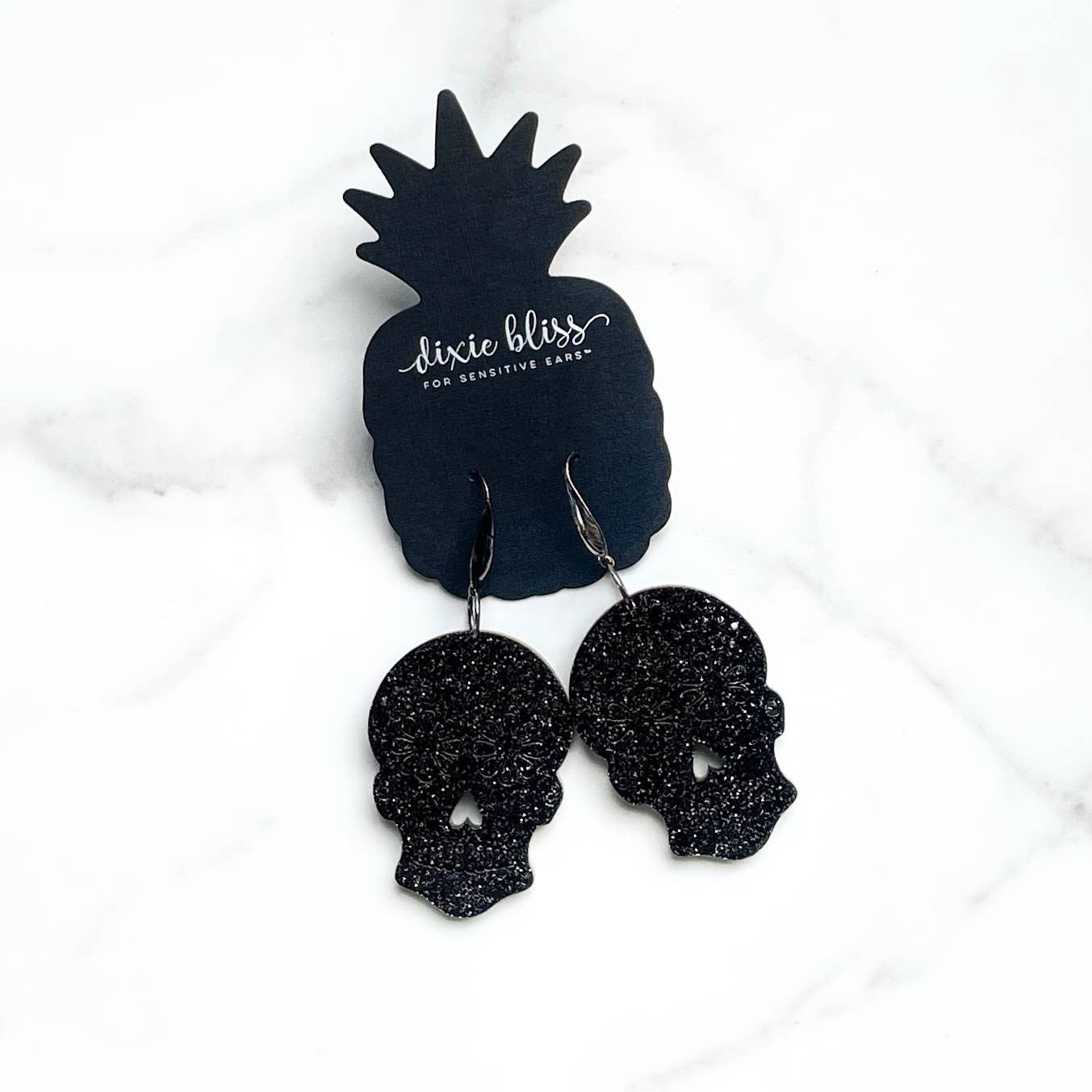 Sugar Skull Mary in Black