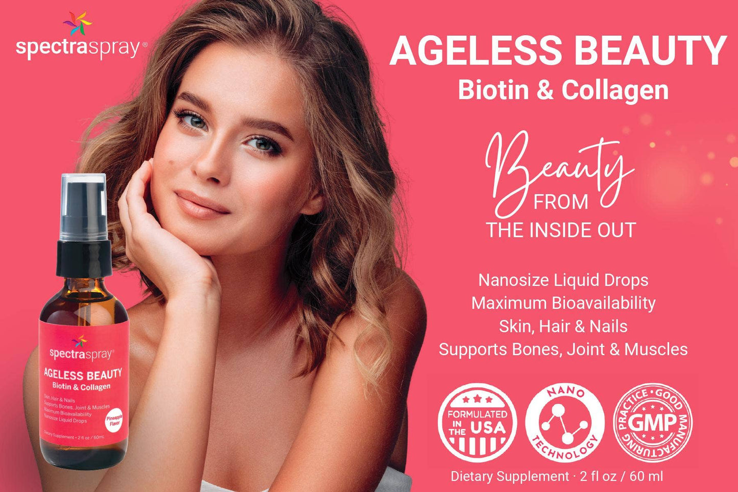 Ageless Beauty - Biotin & Collagen Oral Drops