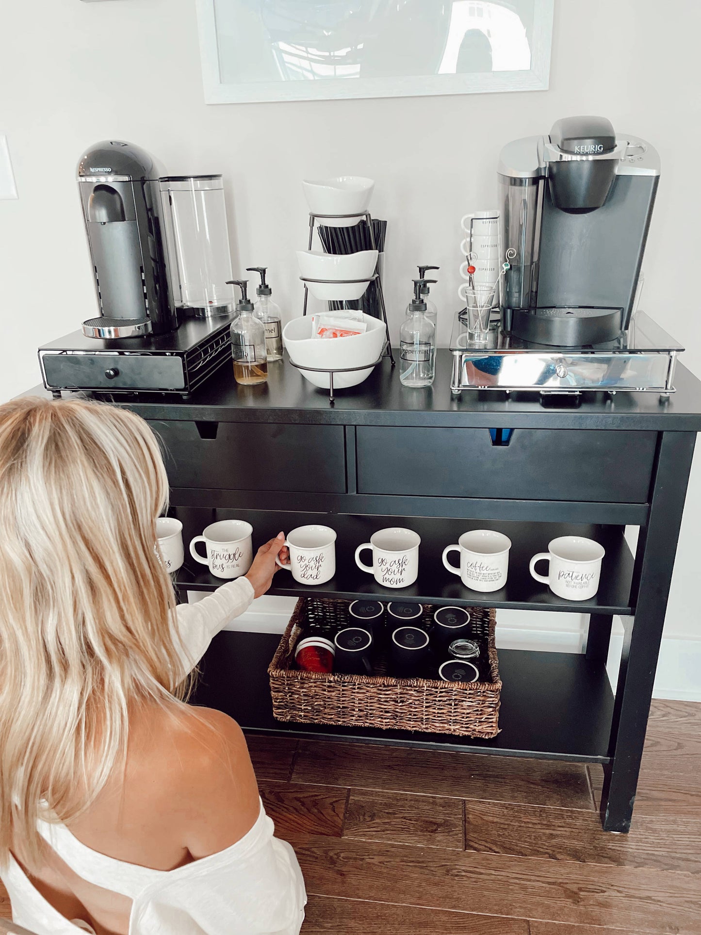 Boss Mom Gifts, Farmhouse Cottage Chic Coffee Mugs For Her
