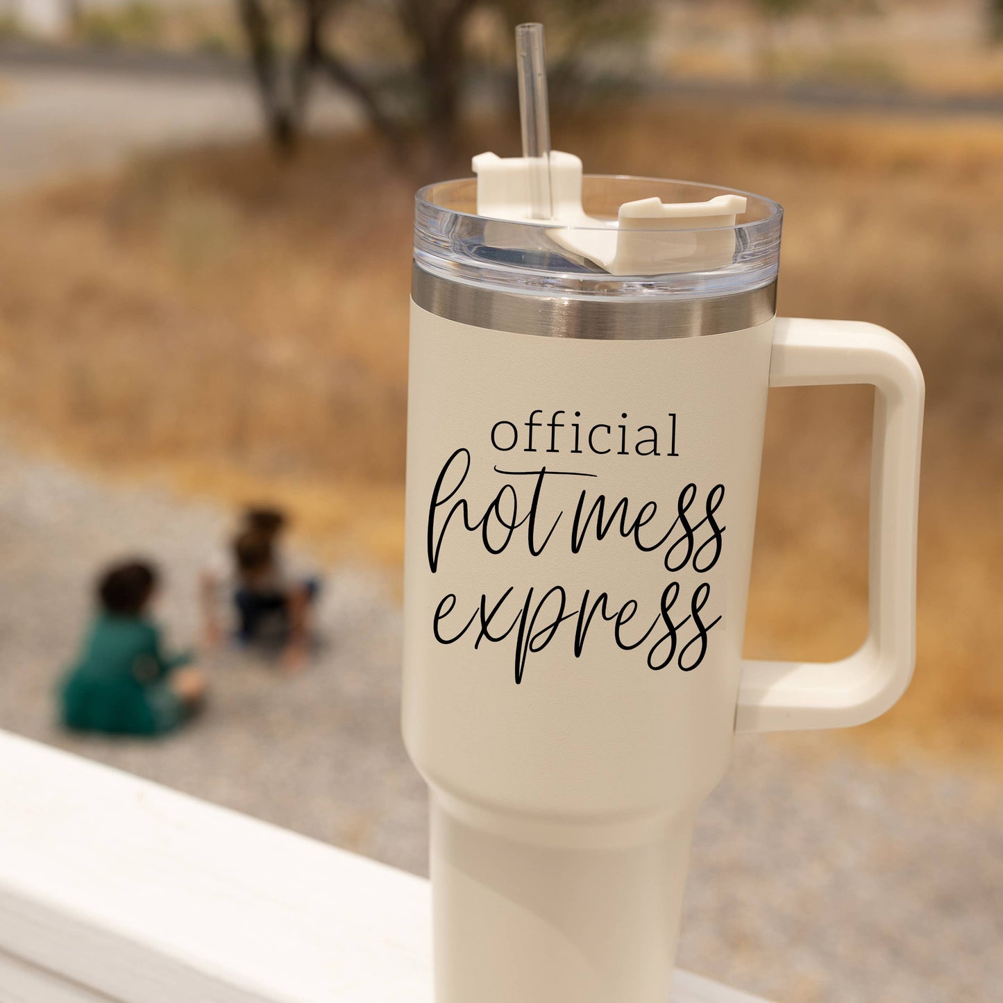 Fall Mug With Lid, Sweater Weather 40oz Insulated Coffee Cup