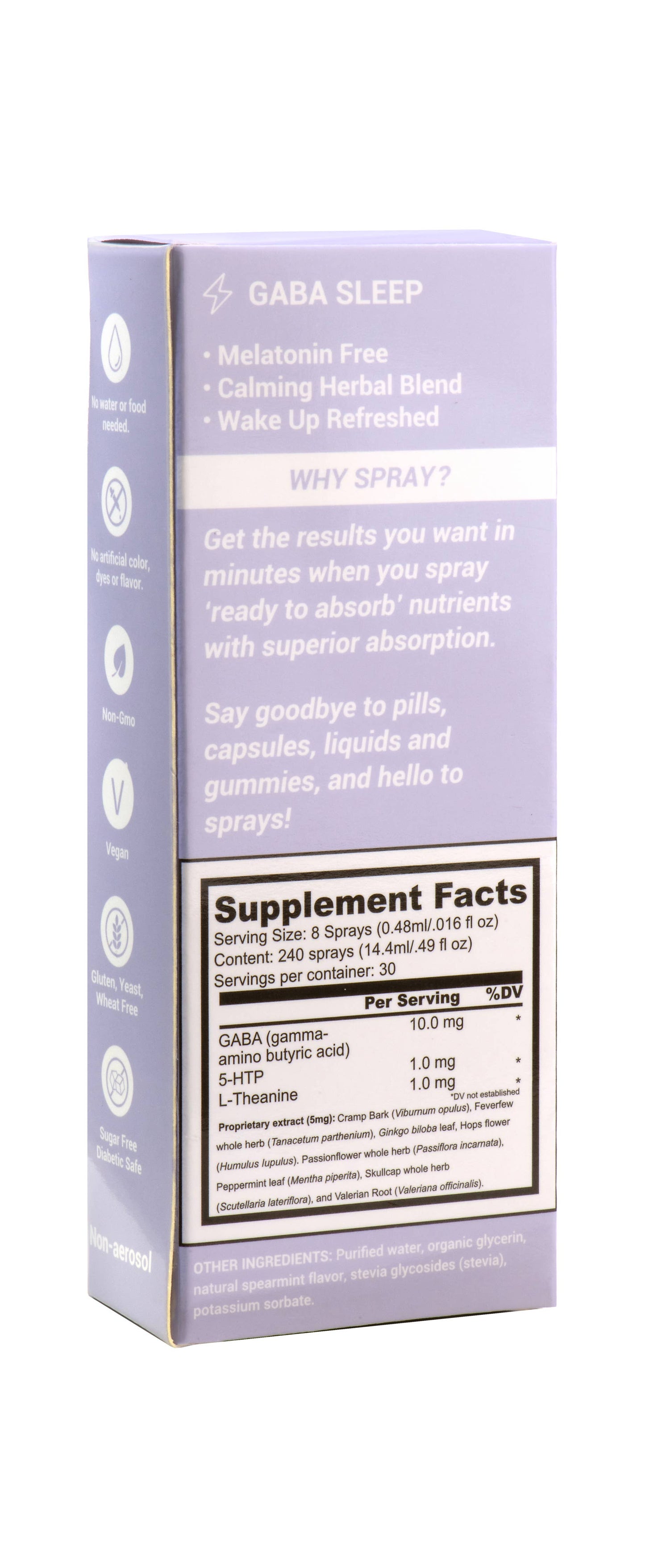 GABA SLEEP Oral Spray - Melatonin Free