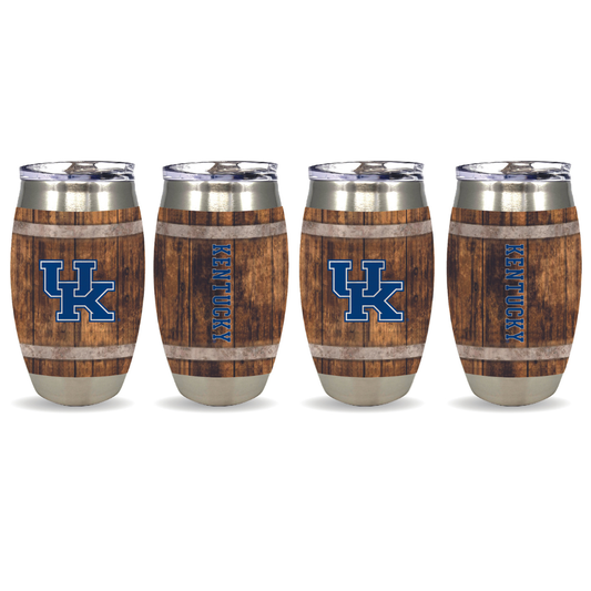 15oz Kentucky Wildcats Barrel Tumbler