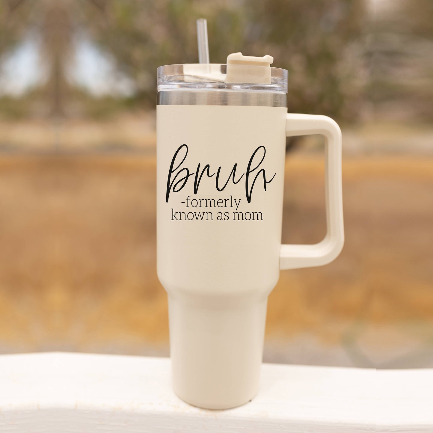 Fall Mug With Lid, Sweater Weather 40oz Insulated Coffee Cup