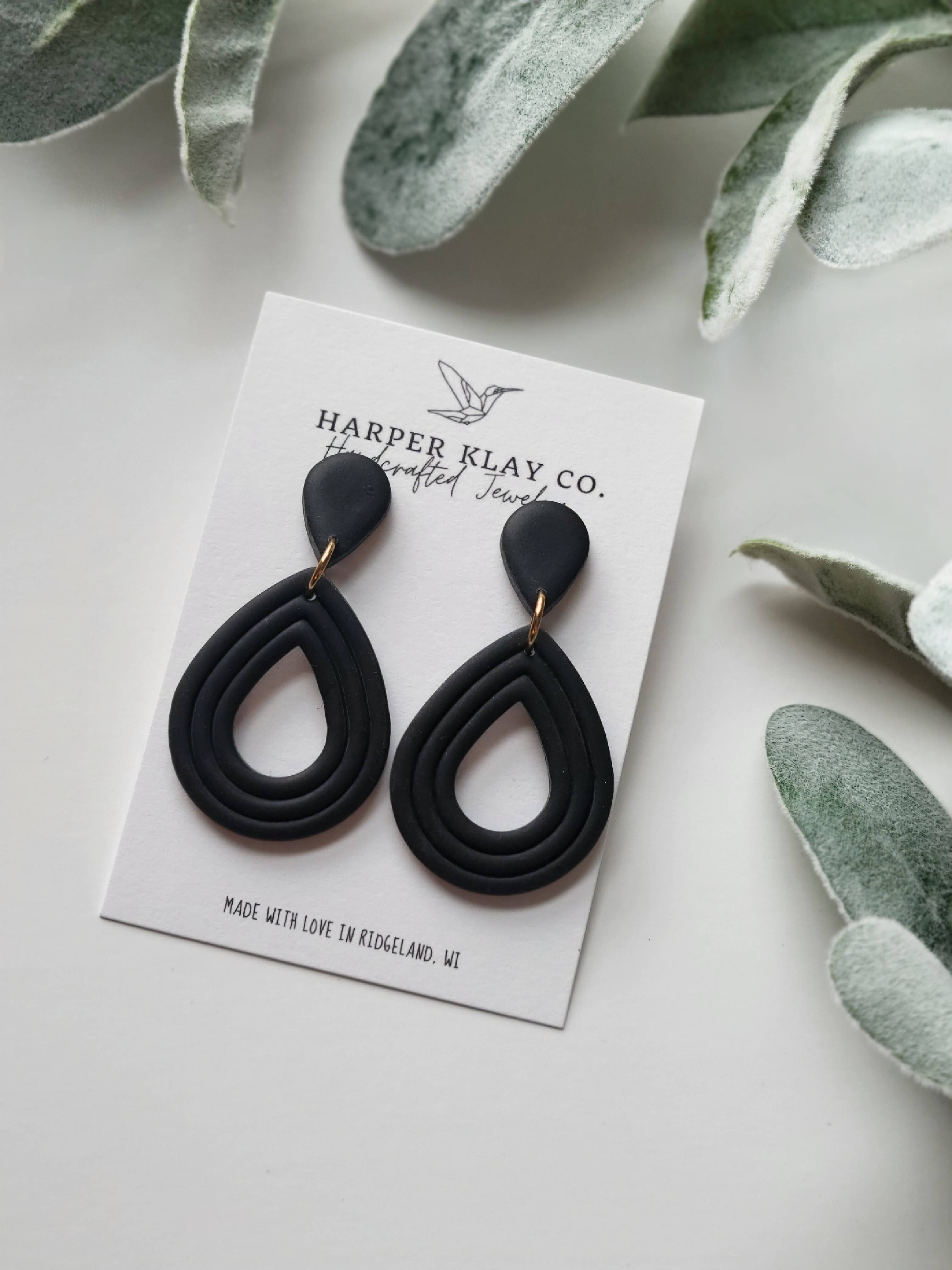 The Bridget Set- Polymer Clay Dangle Earrings