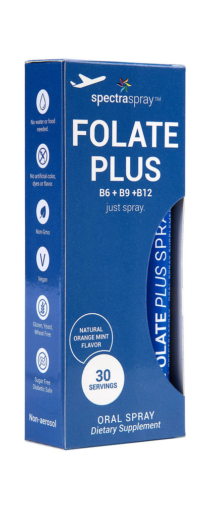 Folate Plus Oral Spray Vitamin - B6 + B9 + B12