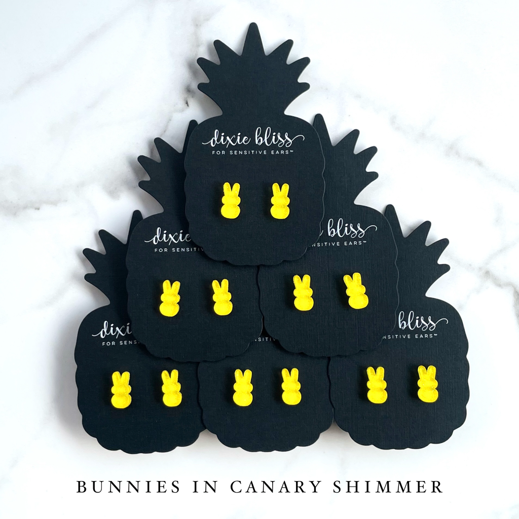 Baby Bunnies Stud Earrings