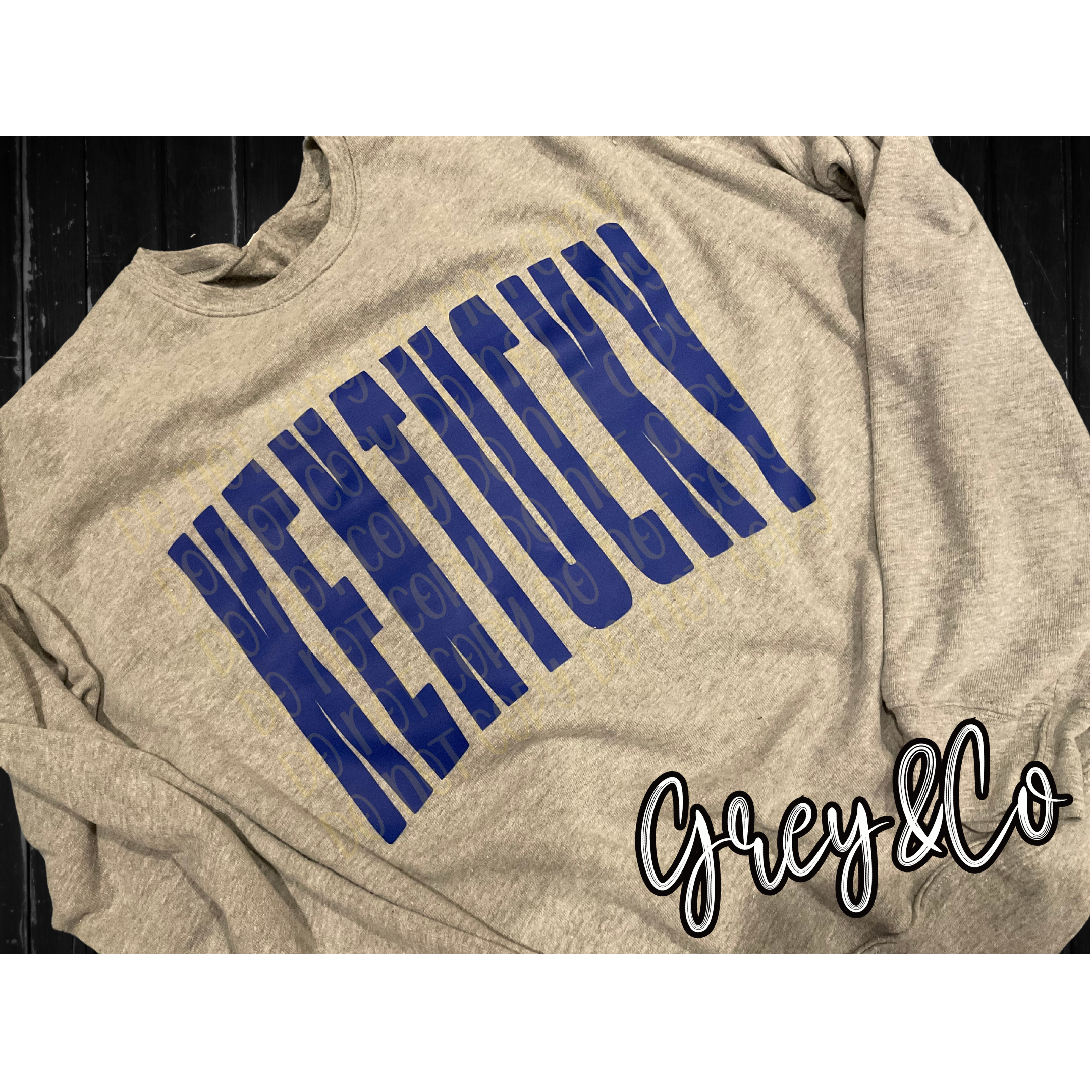 Kentucky Oversized Drop Shoulder Sweater