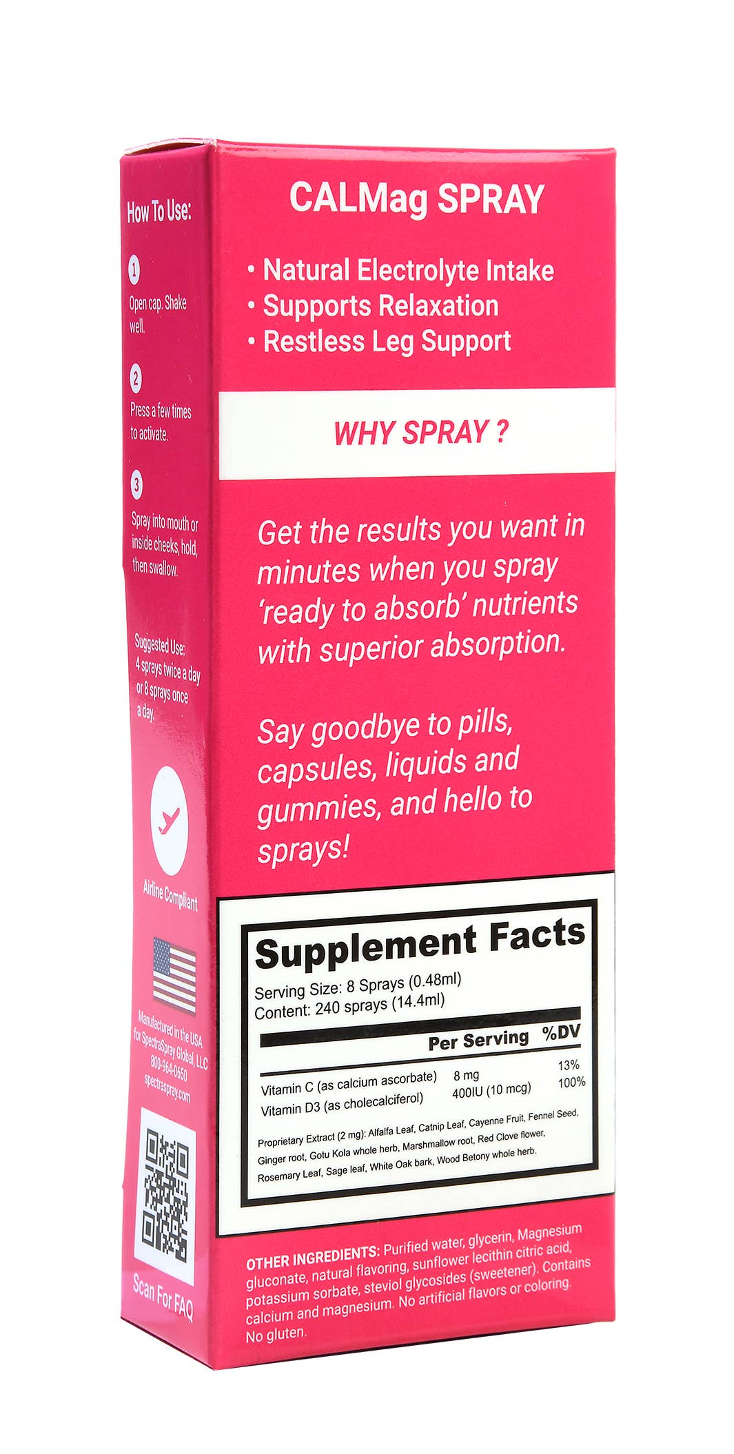CALMag Herbal Oral Spray Mineral