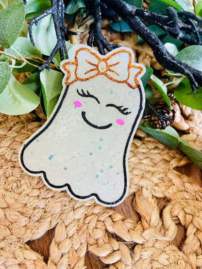 GLOW Ghost Car Freshie 