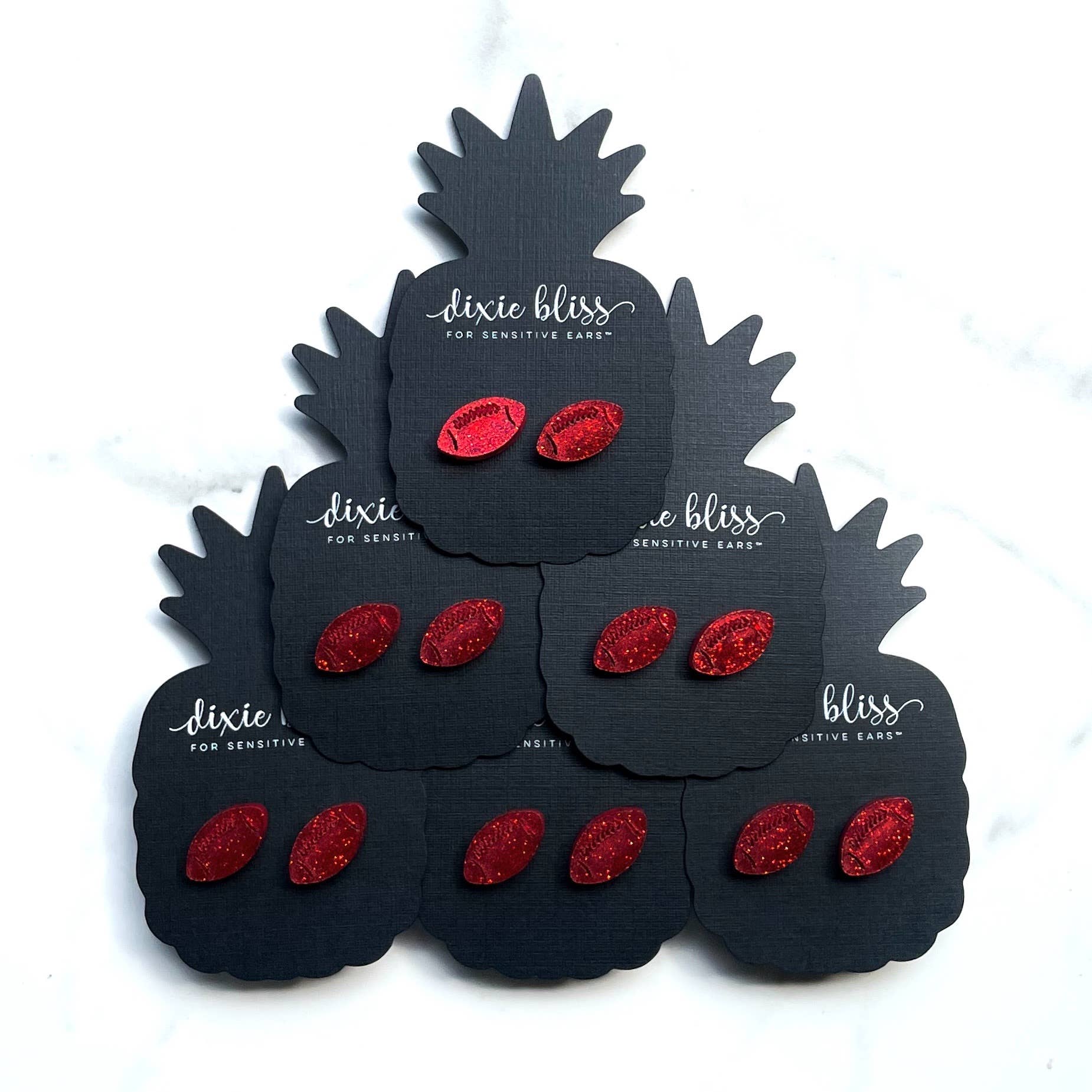 Football Sport Team Stud Earrings