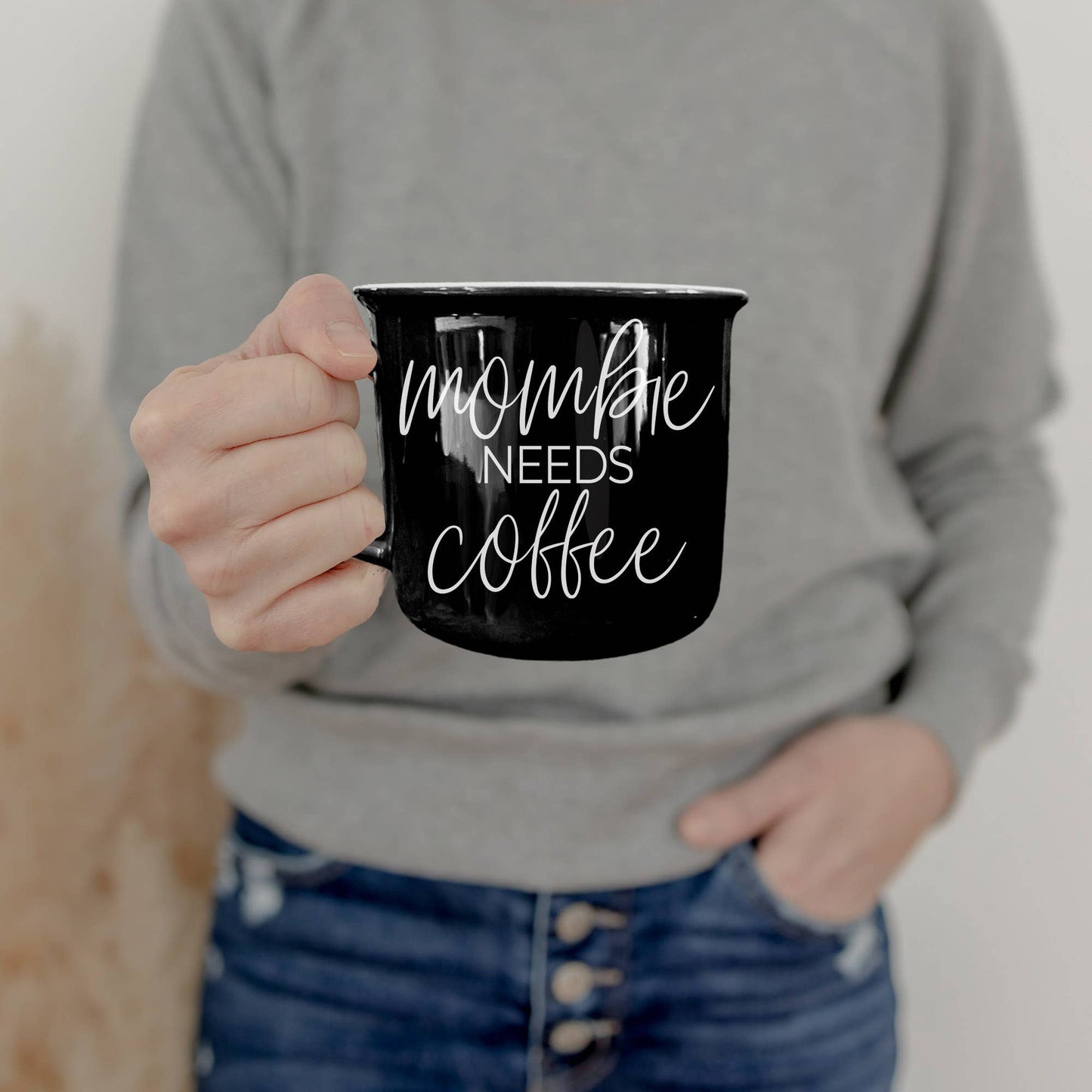 Neutral Fall Coffee Mug, Ceramic Cups for Autumn Home Accent