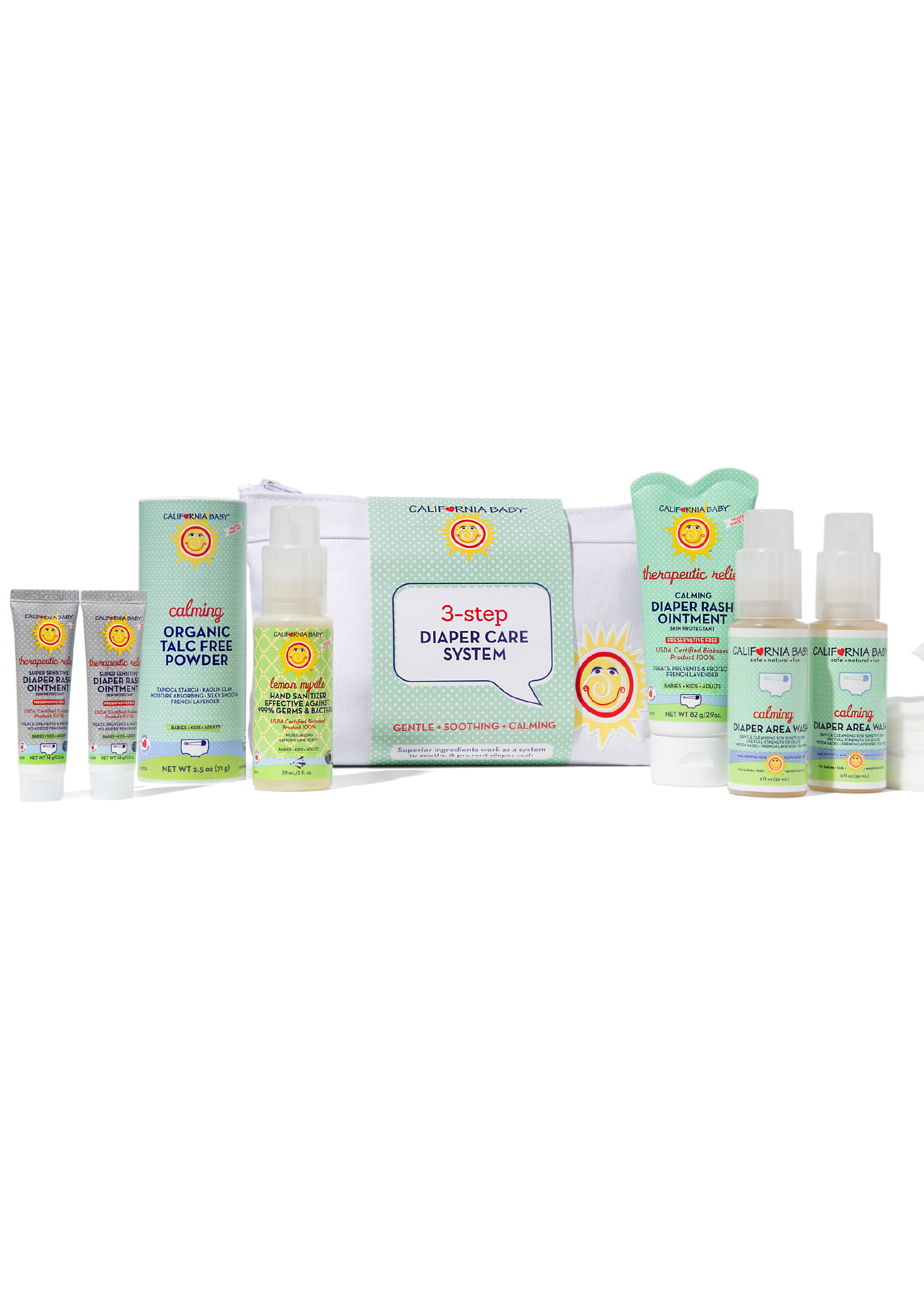 Calming™ 3-Step Diaper Care Kit