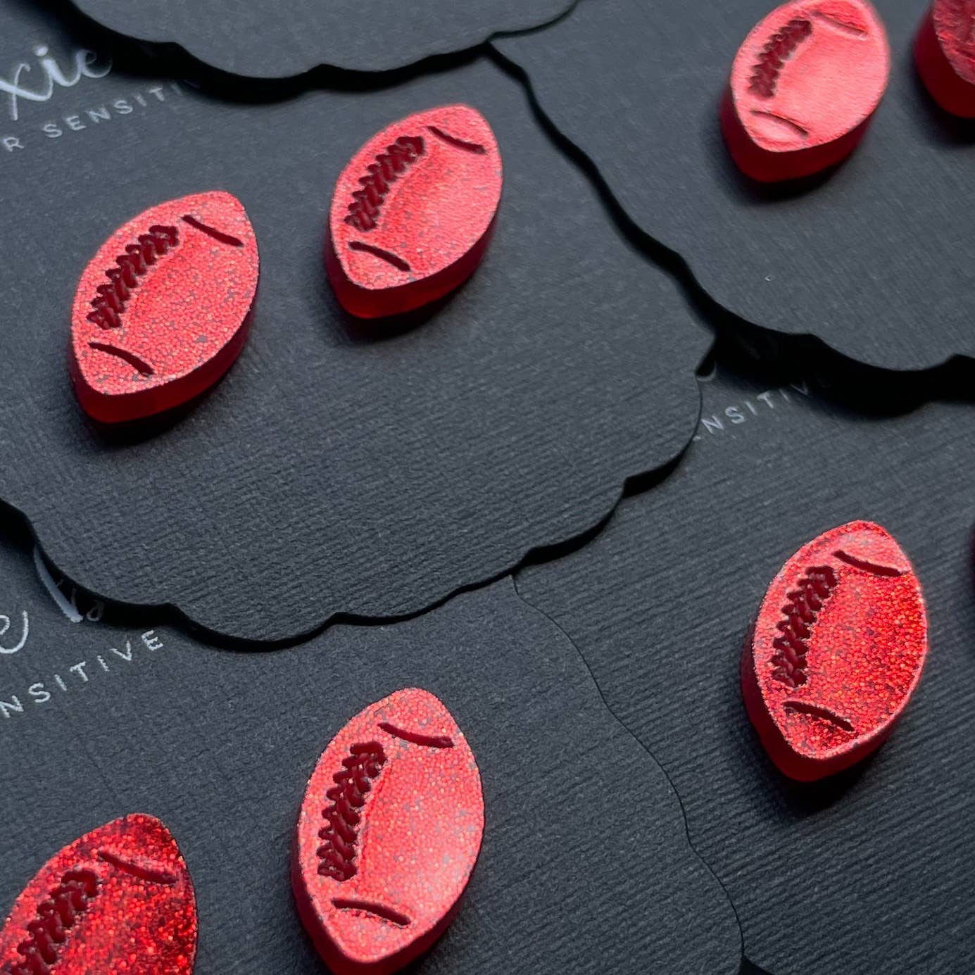 Football Sport Team Stud Earrings