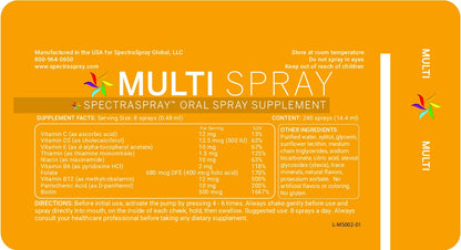 Multivitamin Oral Spray Vitamin