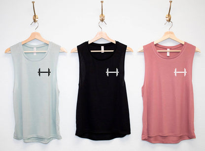Bangin' Women's Workout Muscle Tank Top