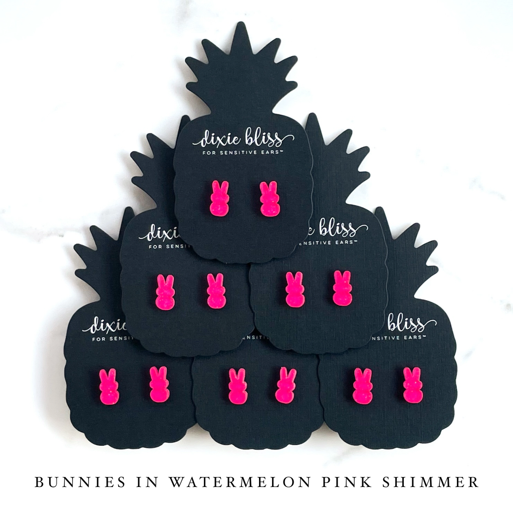Baby Bunnies Stud Earrings