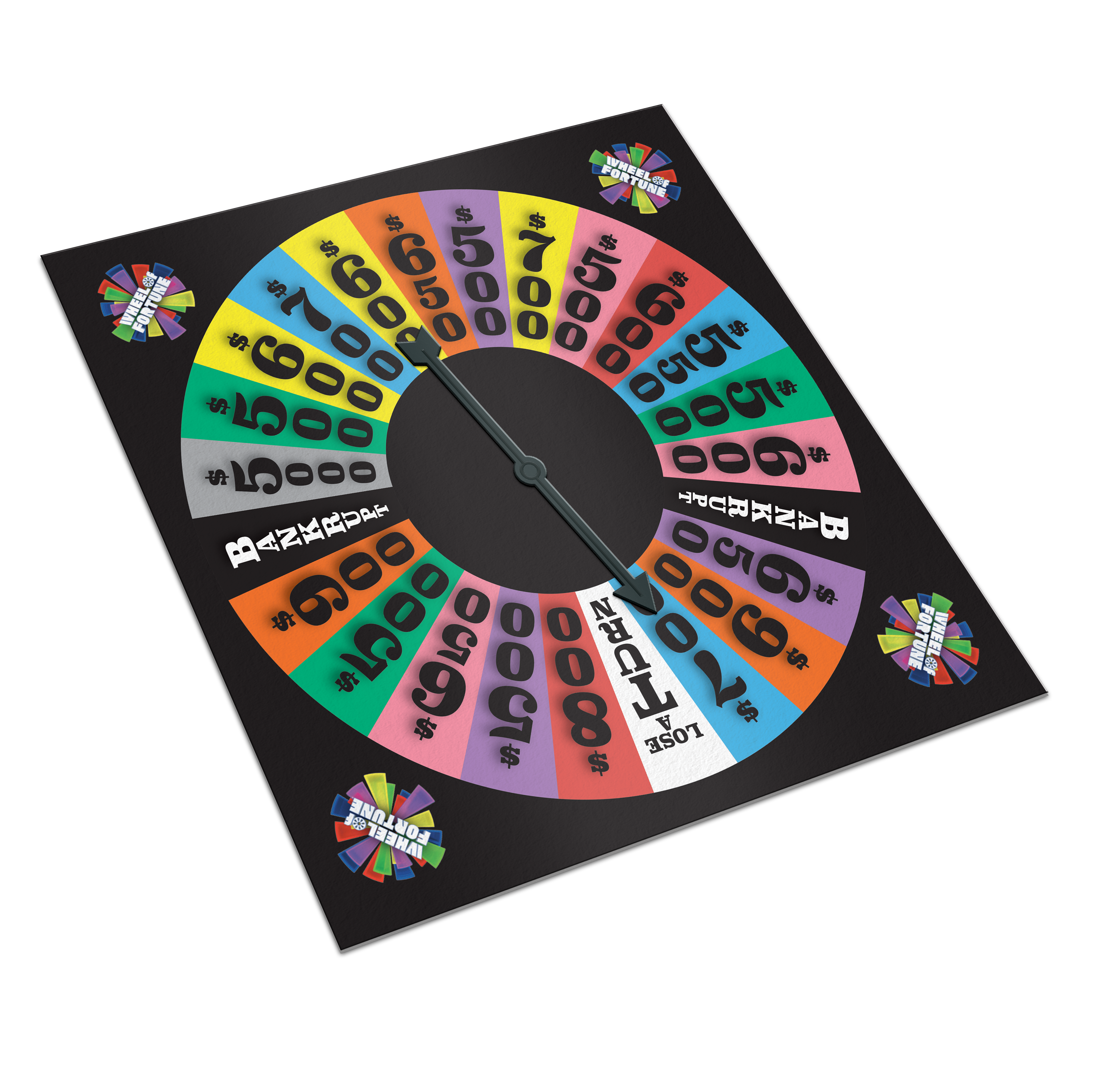 Wheel of Fortune Game Box Cube