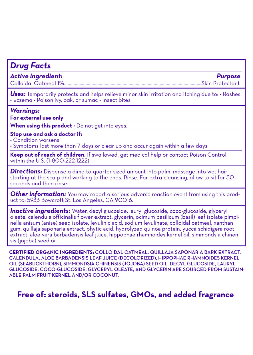 Therapeutic Relief™ Eczema Shampoo & Bodywash