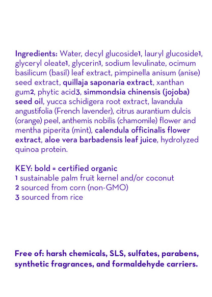 Chamomile & Mint™ Shampoo & Bodywash